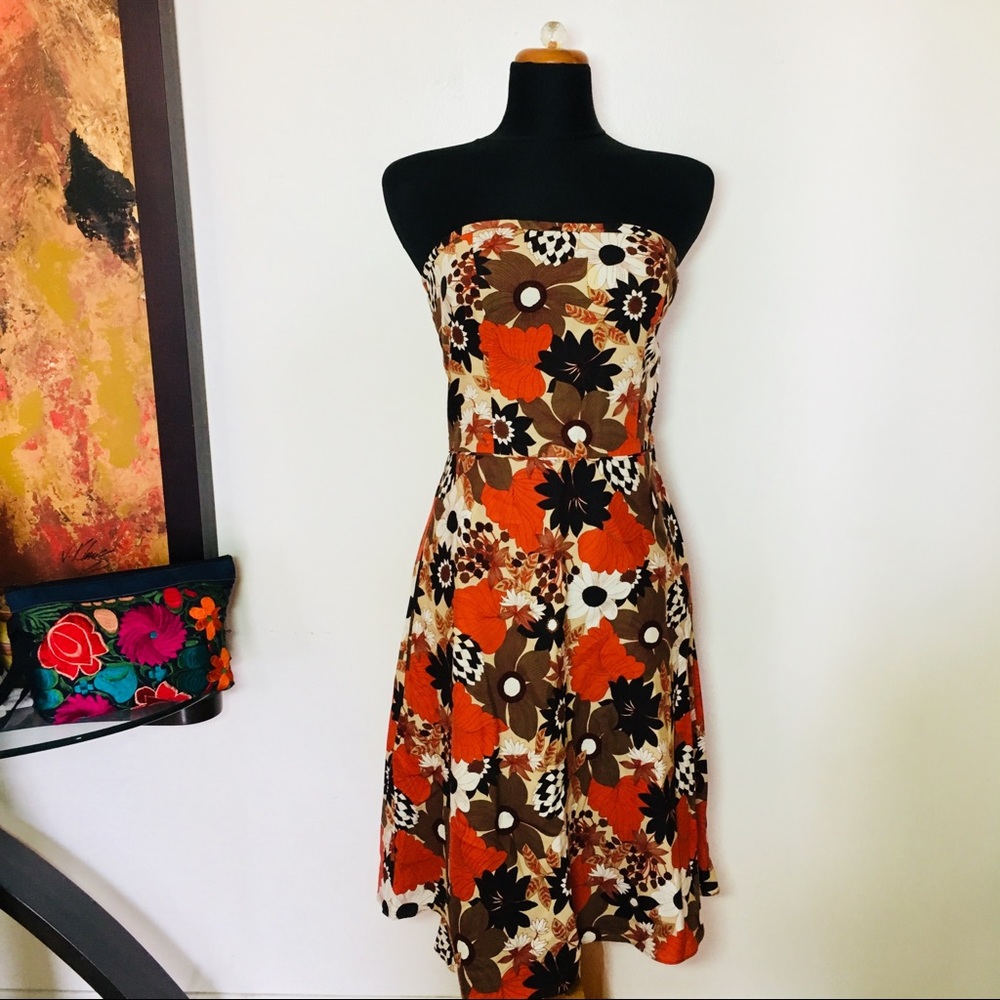 Loft Strapless Dress Size 6